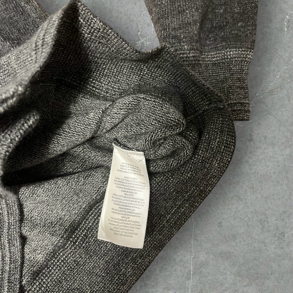 Black Pony Gray Cardigan - Picture 3 of 6